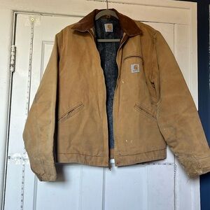 Vintage blanket lined Carhartt coat